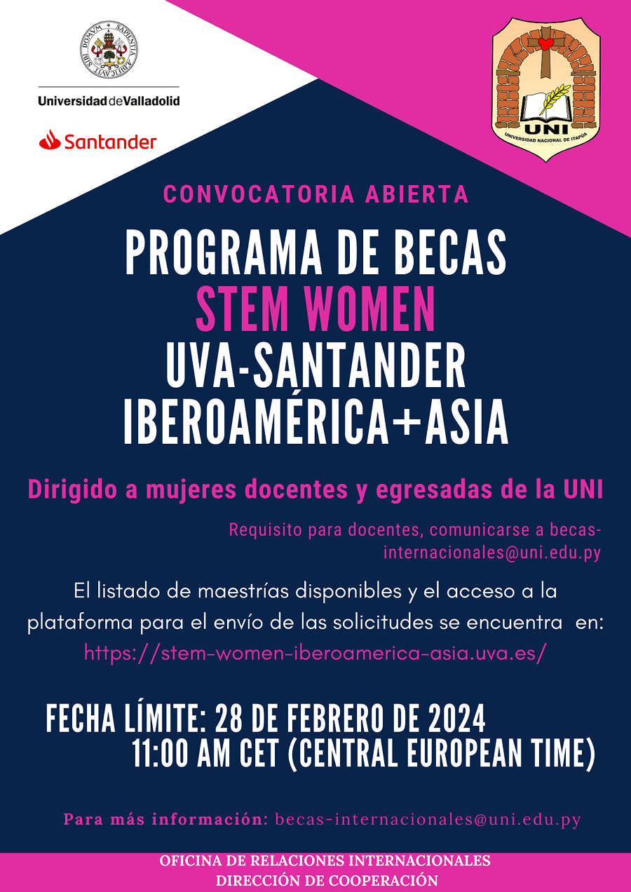 flyer UBA-SANTANDER IBEROAMÉRICA+ASIA