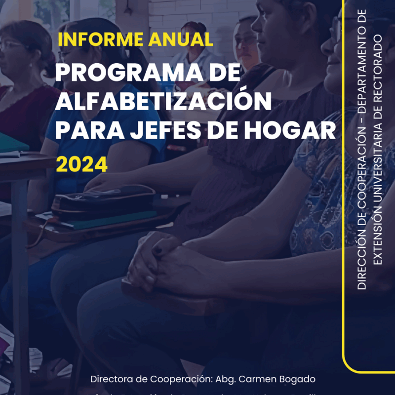 informe anual de Alfabetización