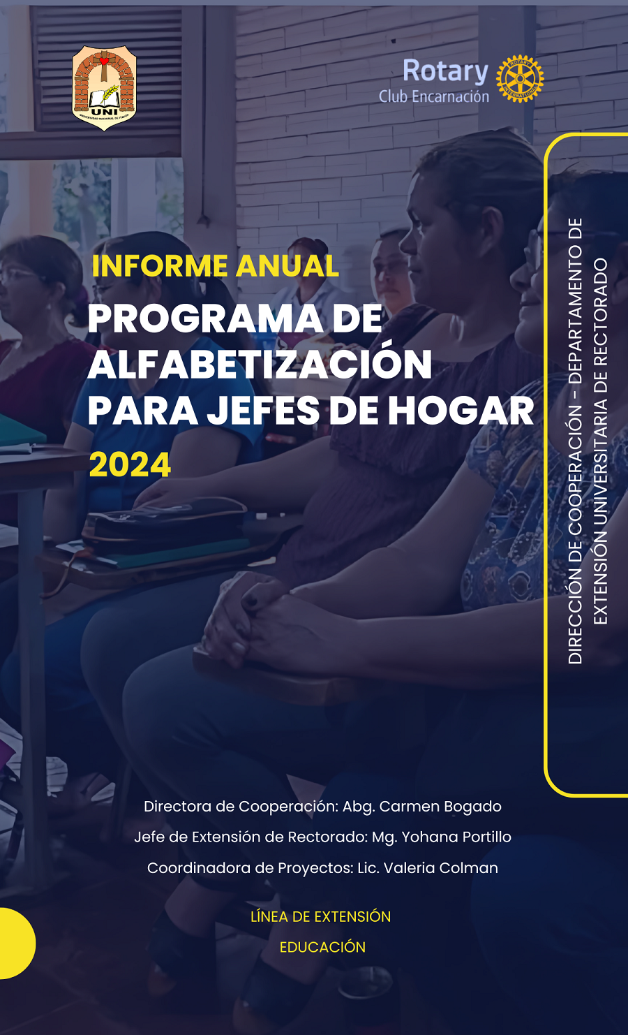 informe anual de Alfabetización