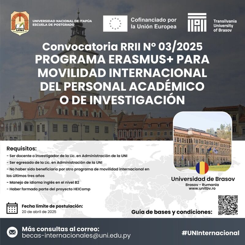 Convocatoria erasmus Rumania (1)