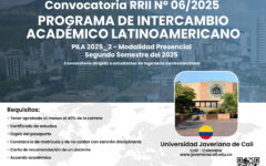 Convocatoria Cali Colombia