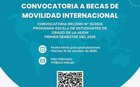 CONVOCATORIA A BECAS DE MOVILIDAD INTERNACIONAL
