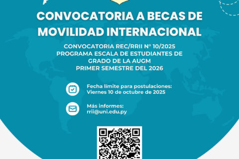 CONVOCATORIA A BECAS DE MOVILIDAD INTERNACIONAL