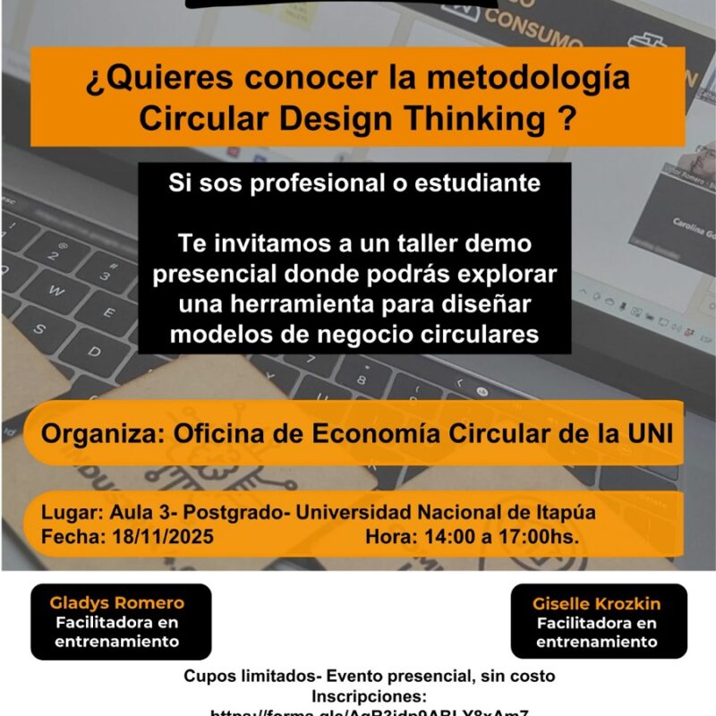 Flyer Taller Economía circular