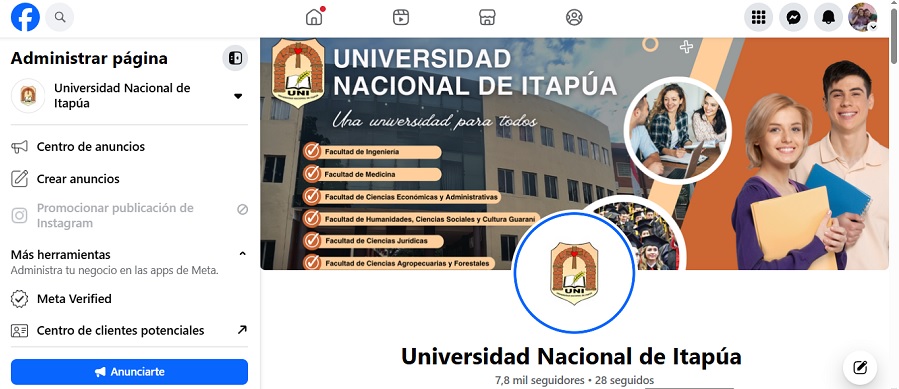 FanpageUNI facebook
