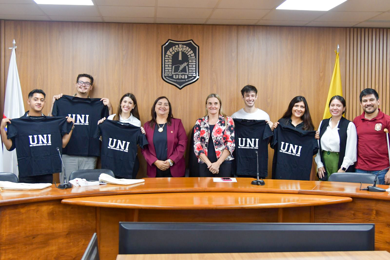Acto de Bienvenida a Estudiantes de Intercambio en la UNI - Universidad ...