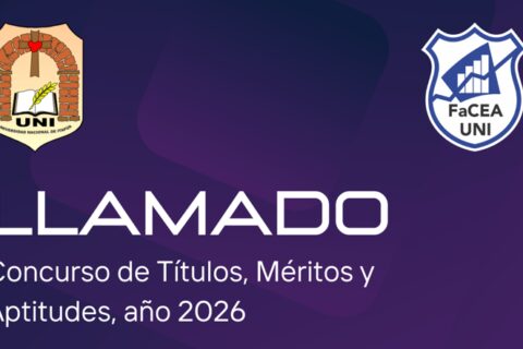 Llamado a concurso de títulos, méritos y aptitudes año 2026