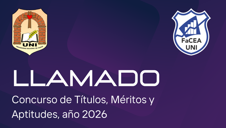 Llamado a concurso de títulos, méritos y aptitudes año 2026